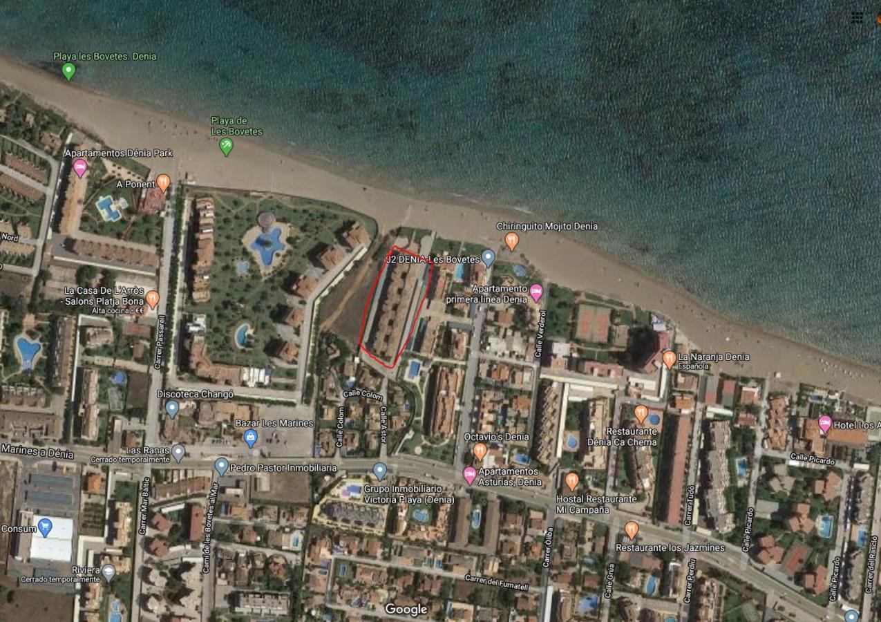 A Primera Linea De Playa Denia Eksteriør bilde